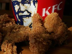 You can now get KFC delivered
