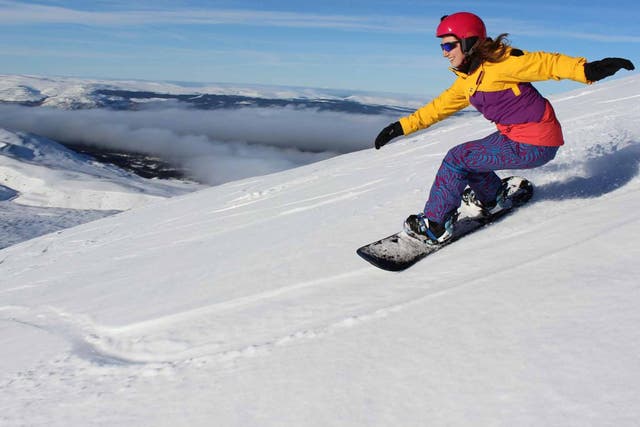 Slope off: snowboarding at Cairngorm