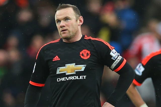 Wayne Rooney will miss Manchester United's Europa League clash with FC Midtjylland