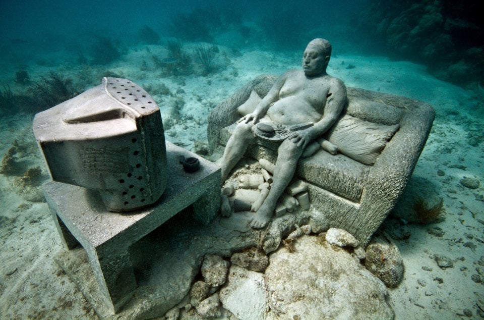 'Inertia' (pic: Jason deCaires Taylor)