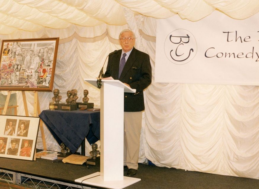 Hudis in 1998 on the 40th anniversary of the first ‘Carry On’ film