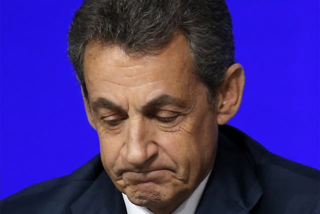 Nicolas Sarkozy is accused of overspending in his previous election campaign