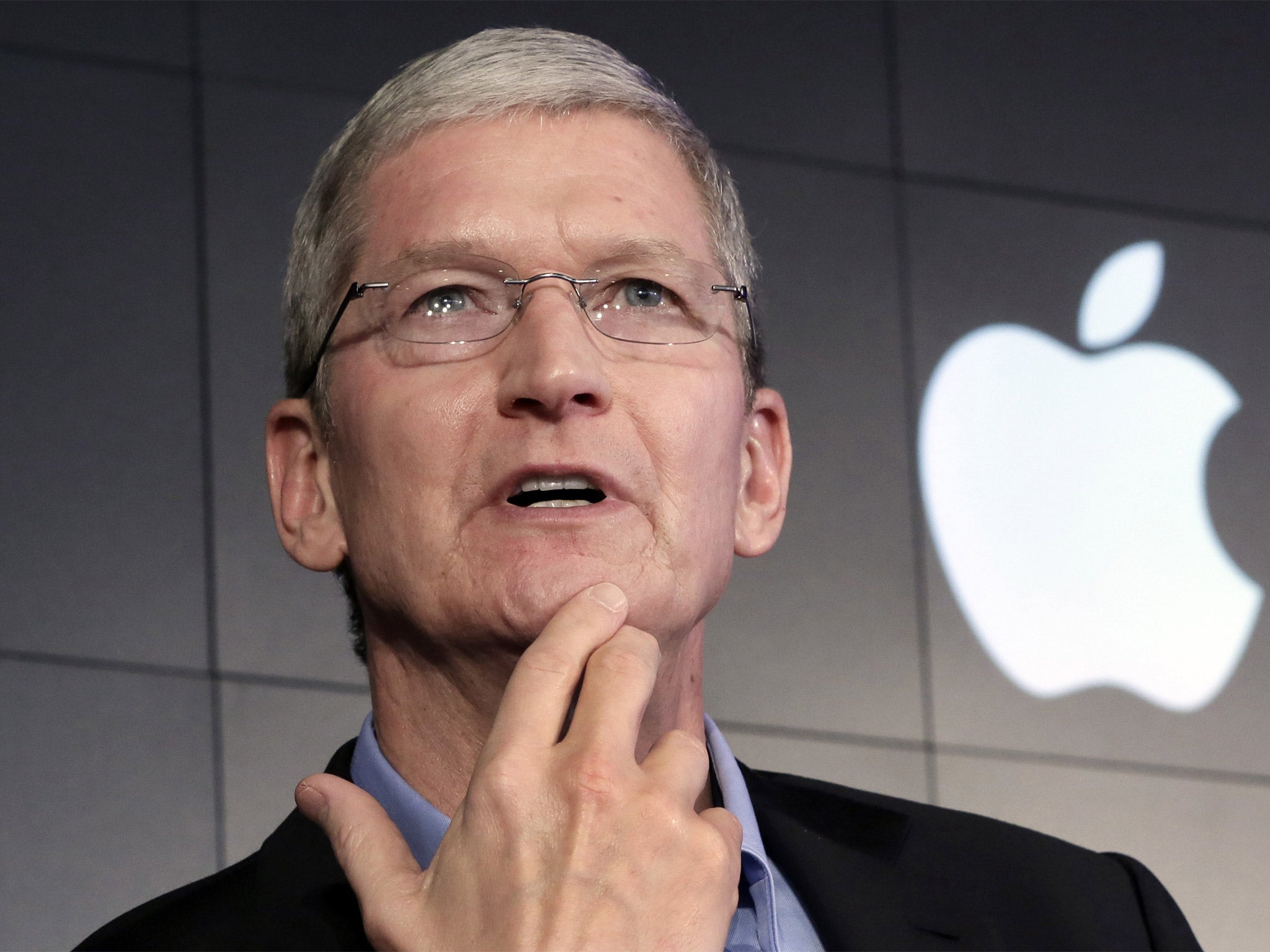 Apple CEO Tim Cook made clear the company has 'no sympathy for terrorists'