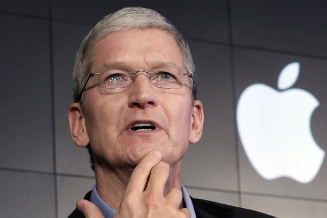 Apple CEO Tim Cook made clear the company has 'no sympathy for terrorists'