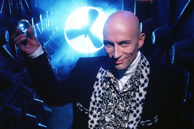The Crystal Maze was originally hosted by Rocky Horror Show creator Richard O'Brien