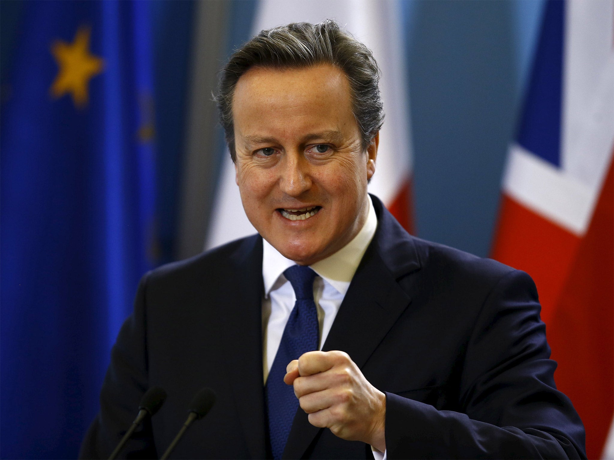 David Cameron was boosted by support for his demands from Angel Merkel