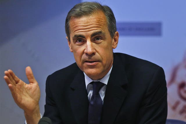 Bank of England Governor Mark Carney expects inflation to stay below 1 per cent this year