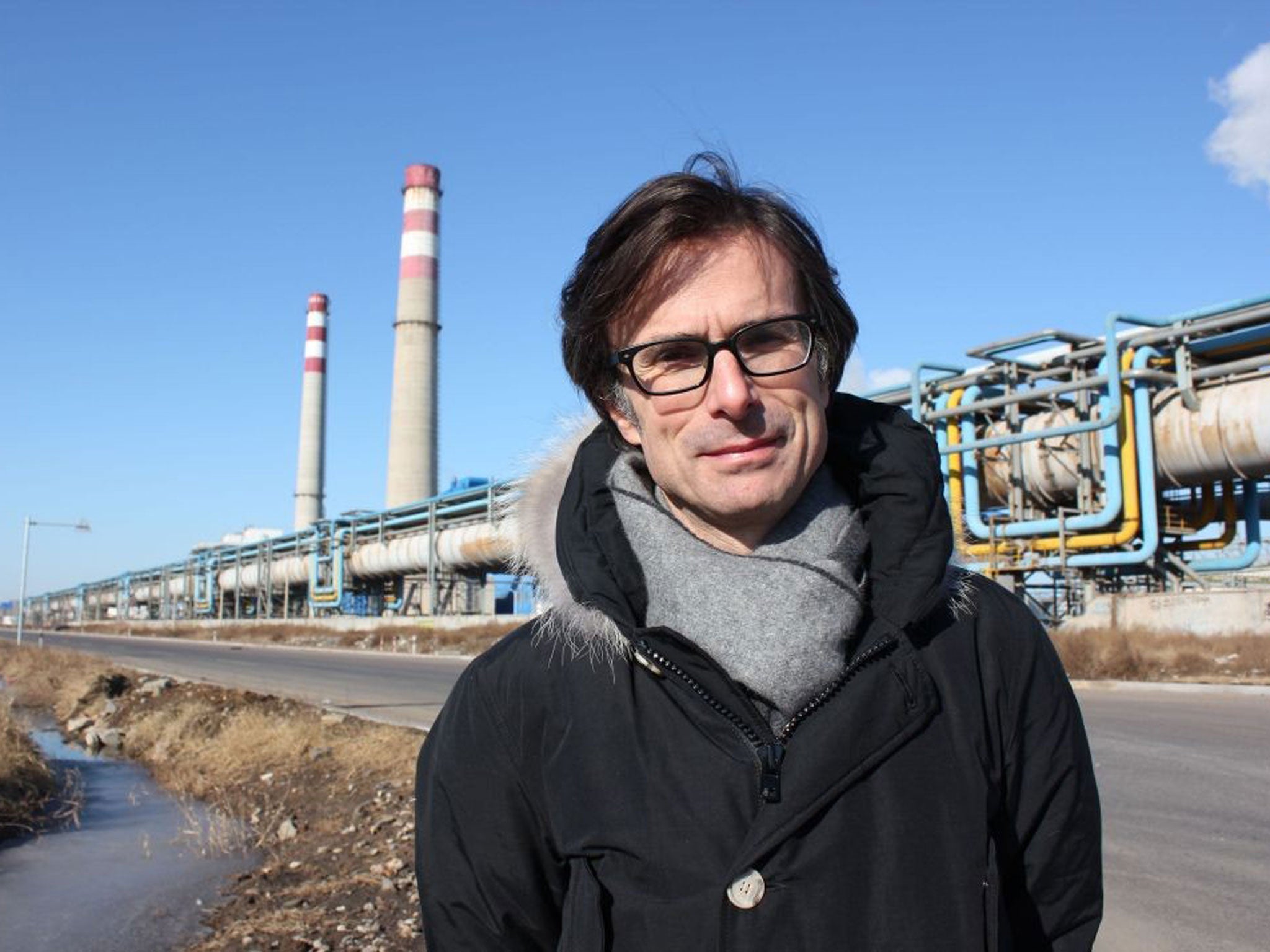 Peston visited a major state steel manufacturer in China