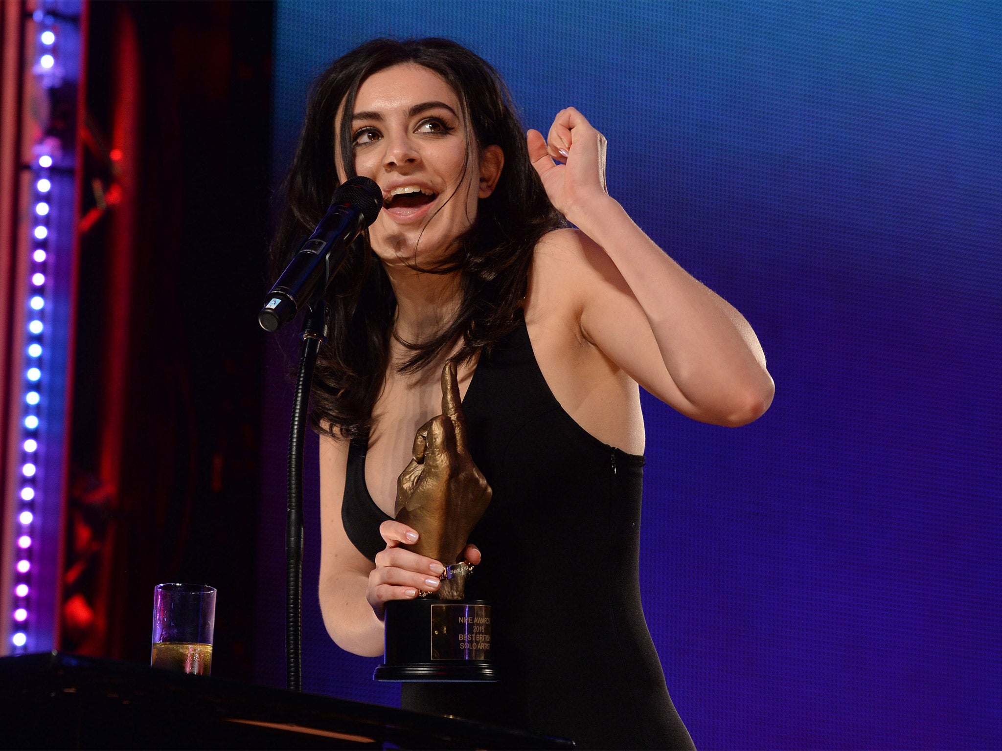 Charli XCX was named Best British Solo artist