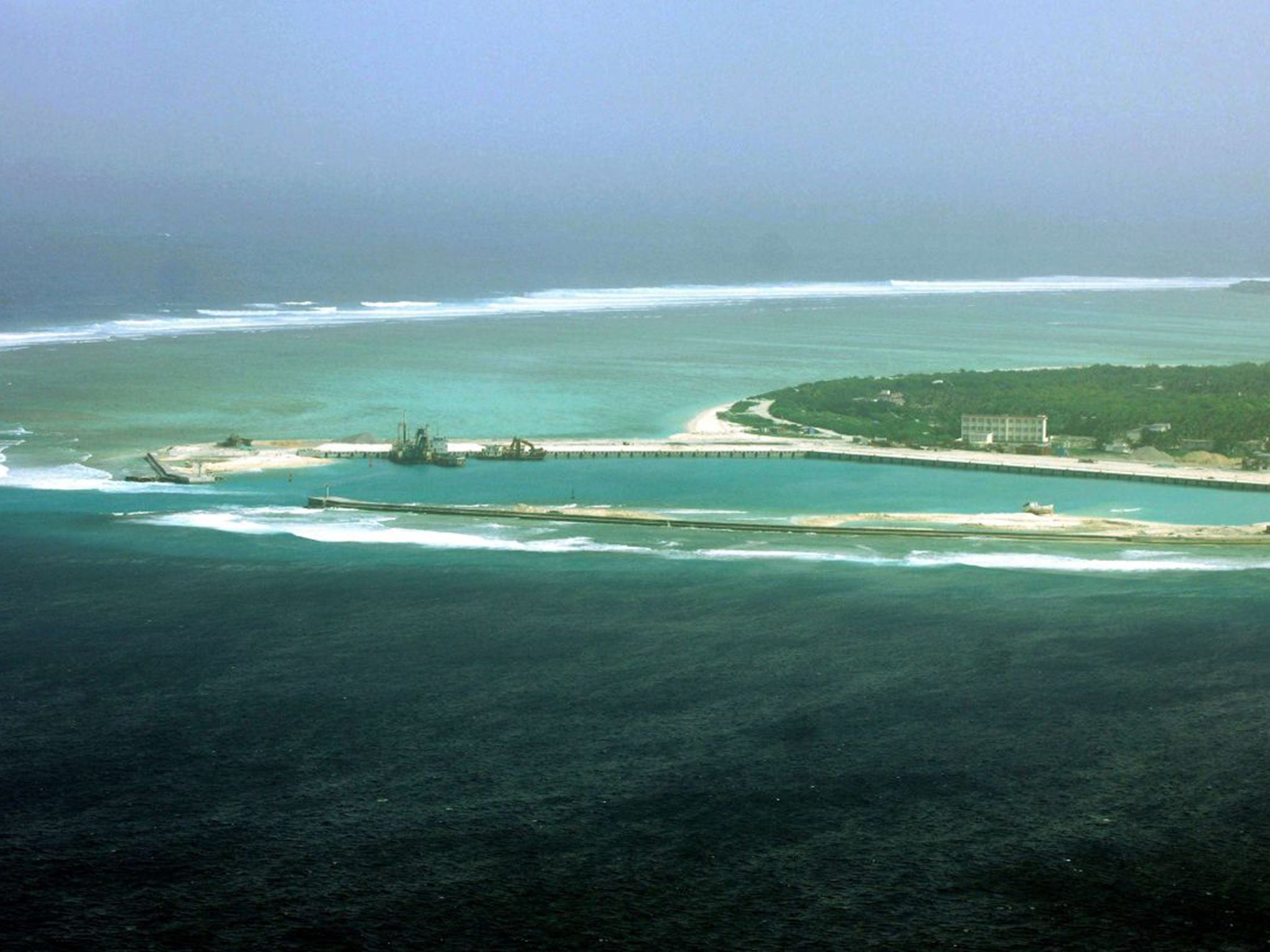 Woody Island in the Paracels, where China has deployed missiles