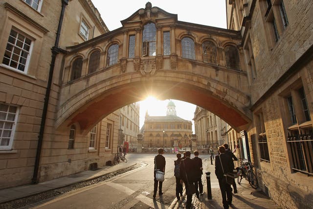 Oxford has fewer working-class students than any other Russell Group university