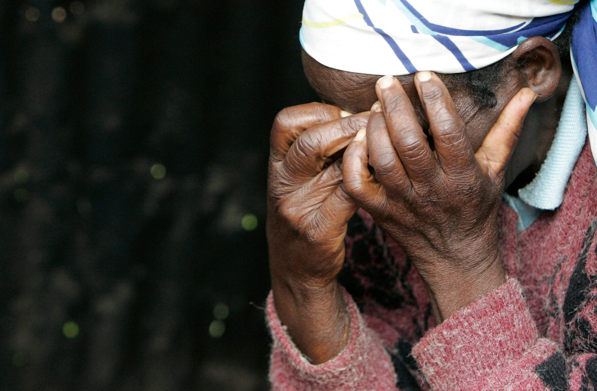 A Kenyan woman mourns during violence which broke out during and after 2007 elections. The ICC say much of it was planned by opposition parties.
