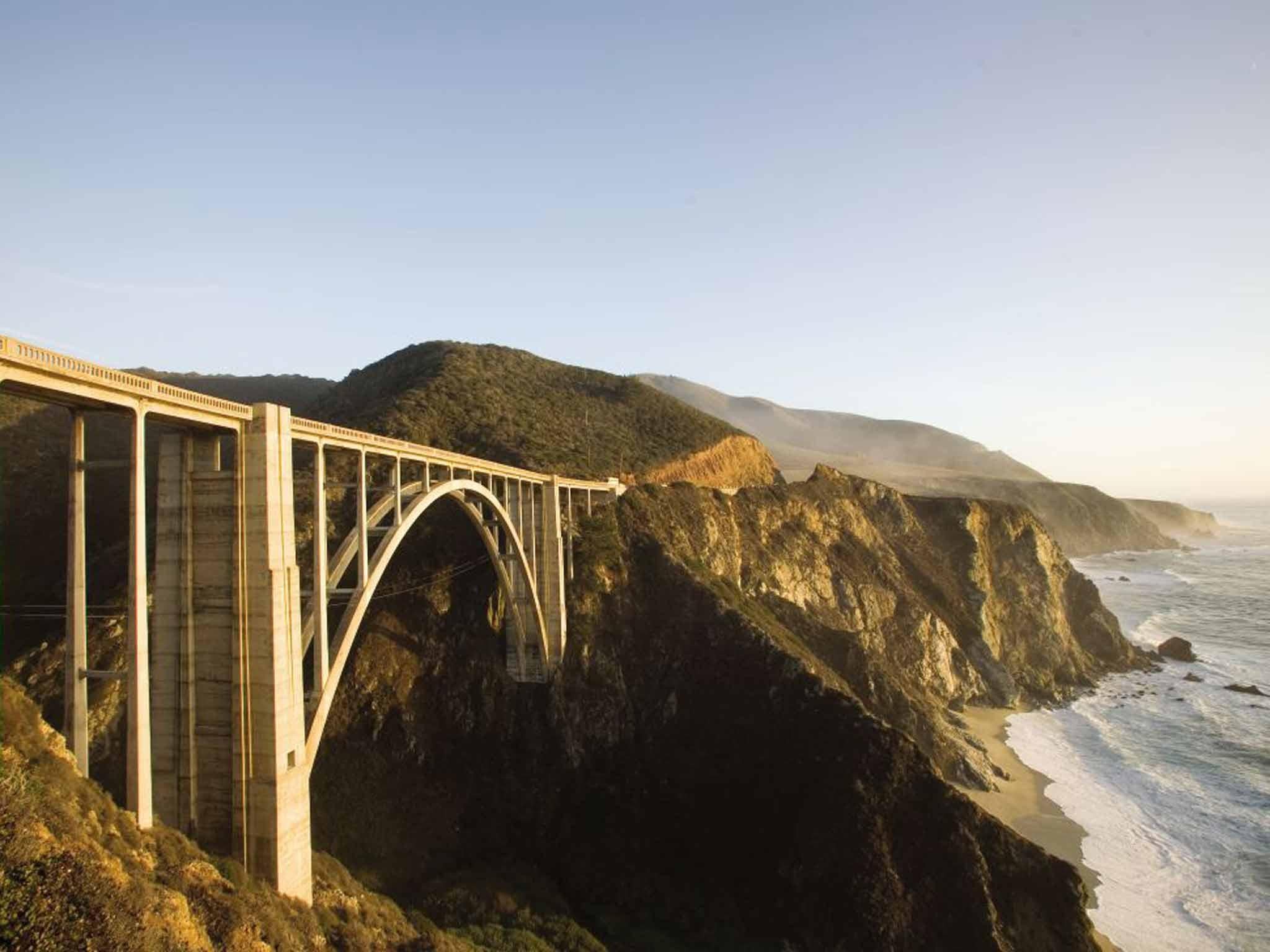Drive along the dramatic Pacific Coast Highway