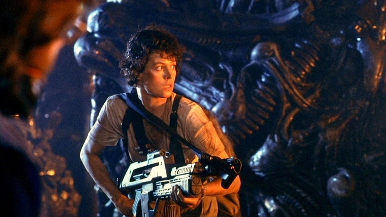 Sigourney Weaver as Ellen Ripley in 'Aliens'