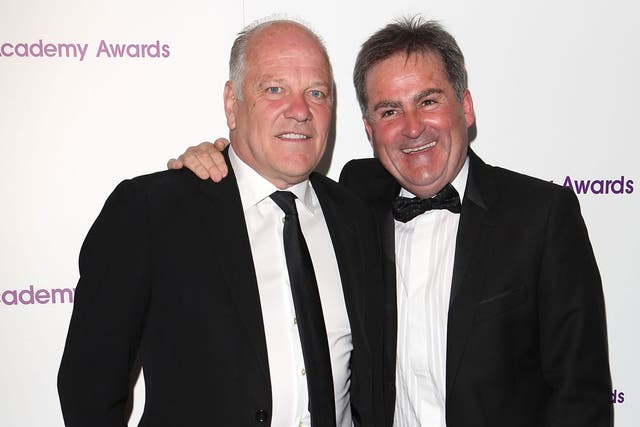 Andy Gray alongside beIN Sports co-presenter Richard Keys