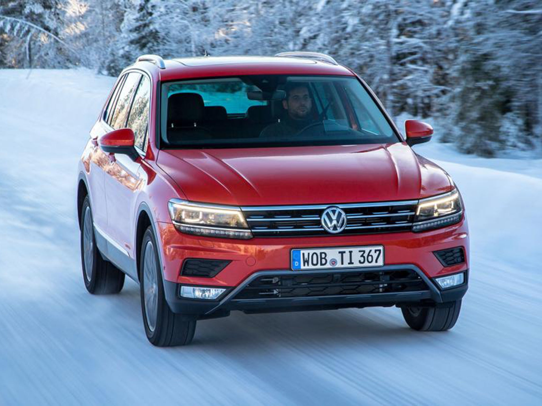 The Tiguan is based on the new MQB platform, which proves its worth