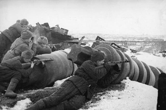 Wartime savagery: Soviet troops engage German forces in Stalingrad