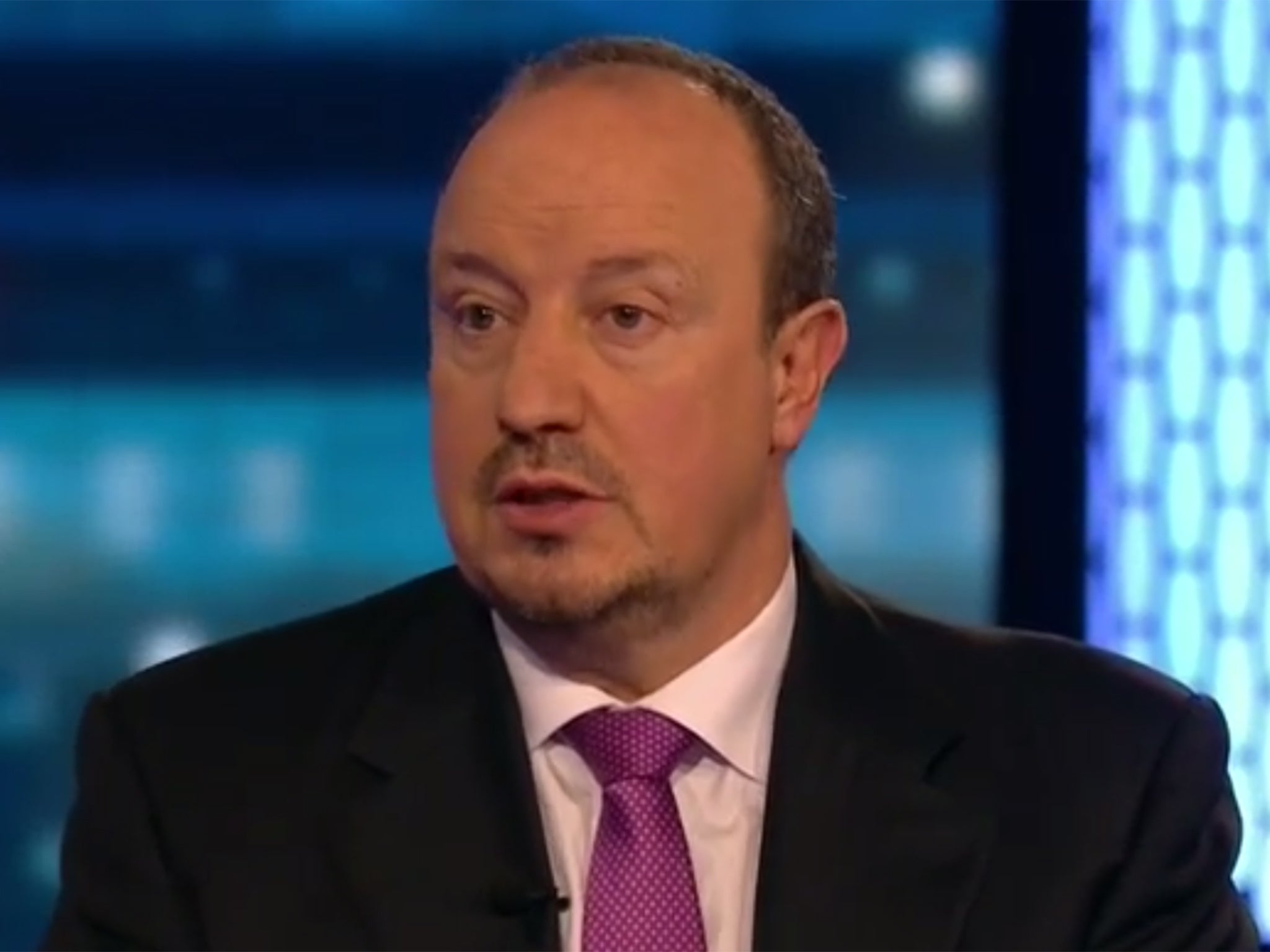 Former Liverpool and Real Madrid manager Rafael Benitez