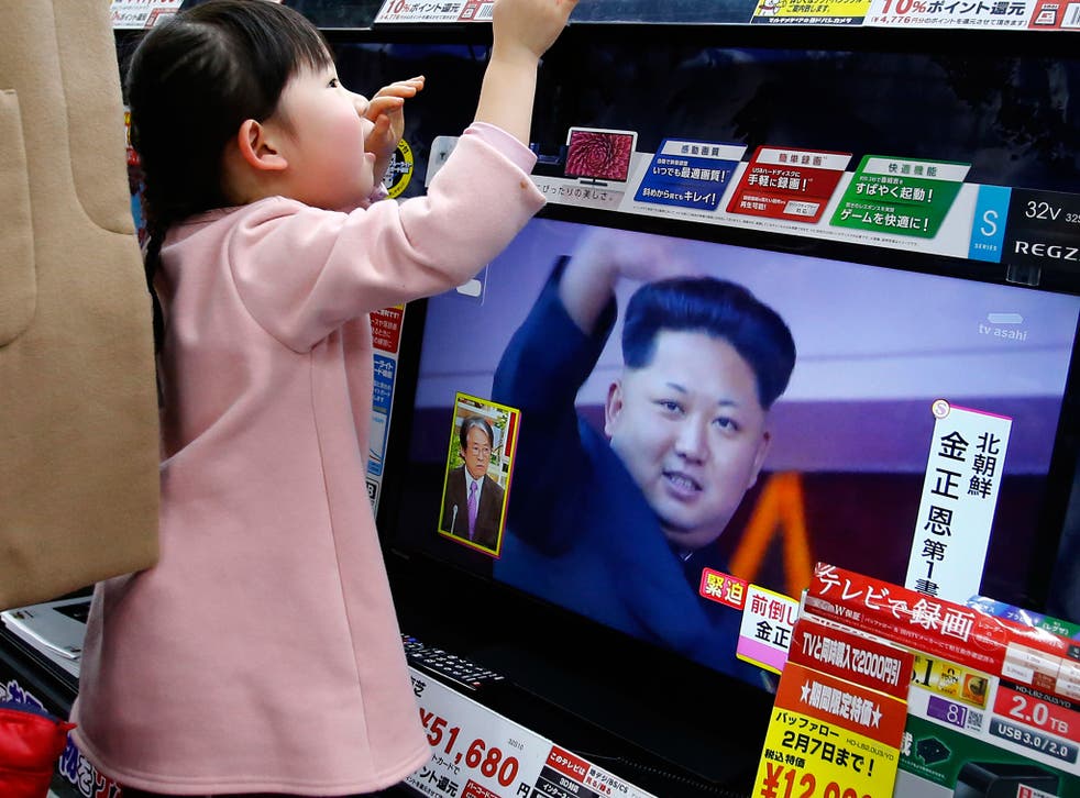 News of North Korea’s bomb test shown in Tokyo