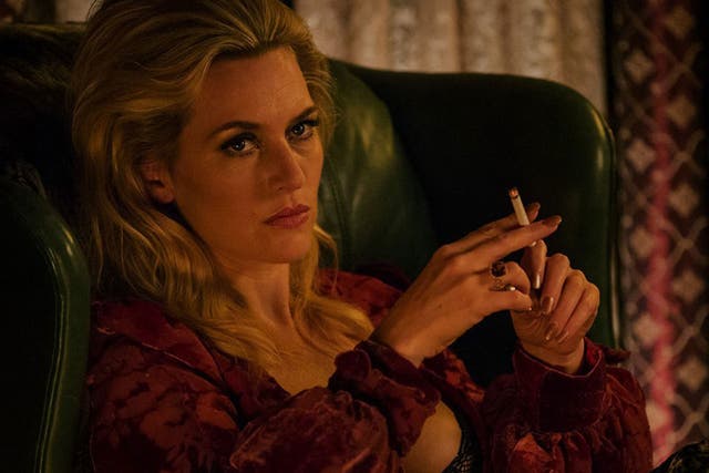 Kate Winslet plays Irina Vlasov with a thick Russian accent