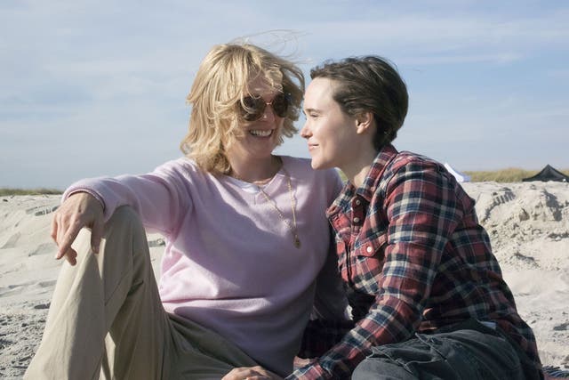 Underpowered: Julianne Moore and Ellen Page star in ‘Freeheld’, a creaky, true-life drama about homophobia