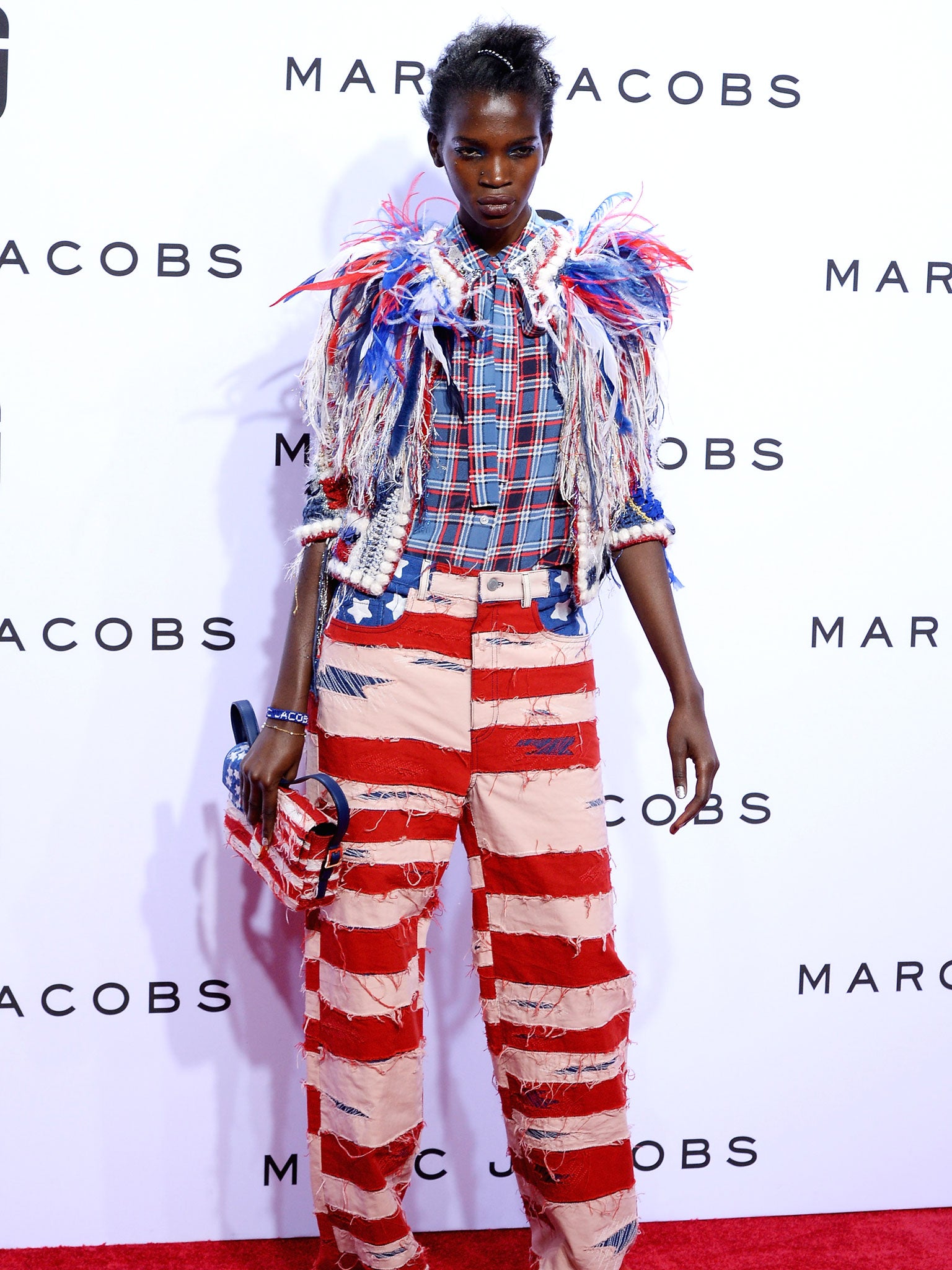 Riot of red, white and blue: Marc Jacobs spring/summer 2016