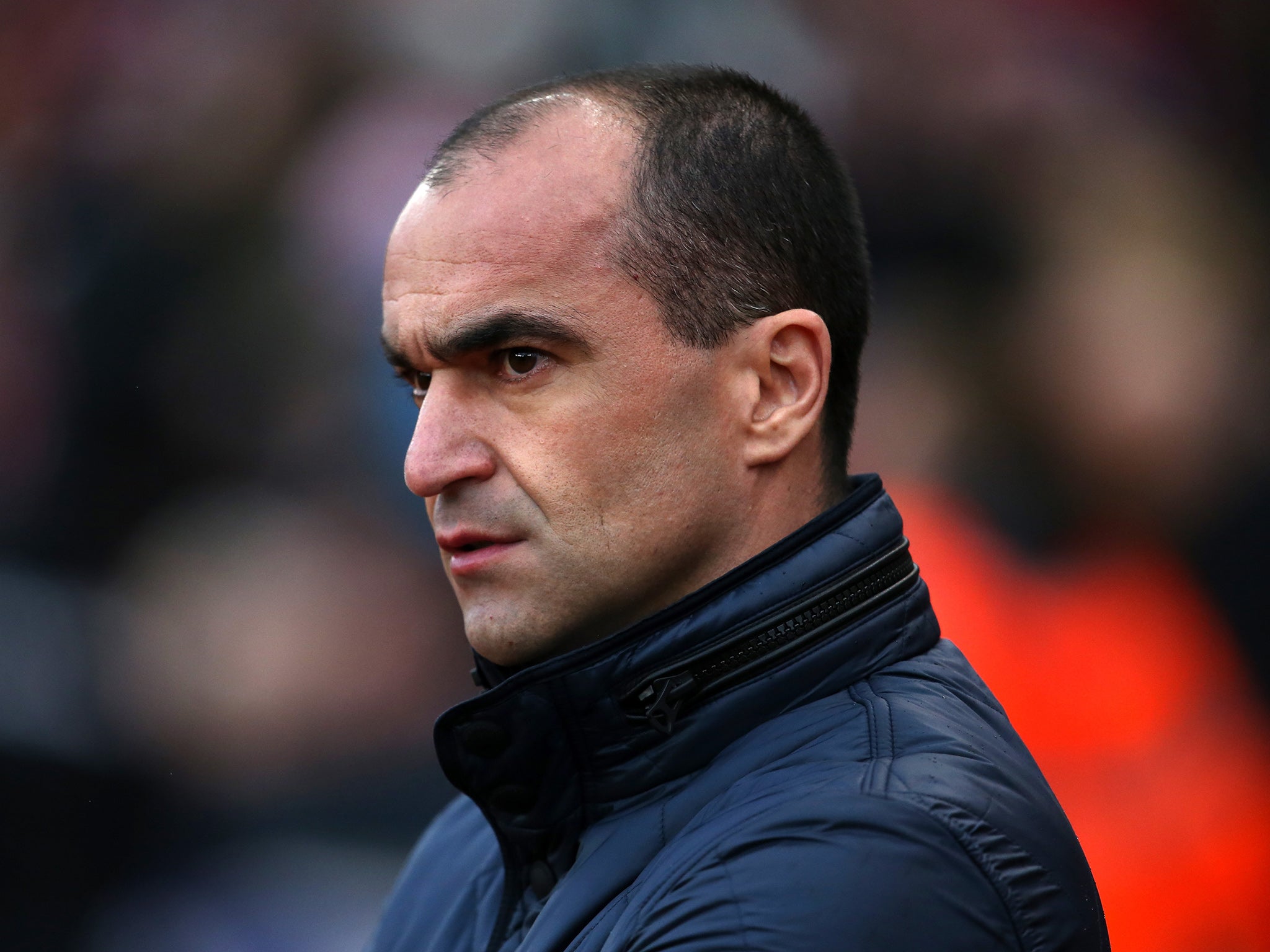 Everton manager Roberto Martinez