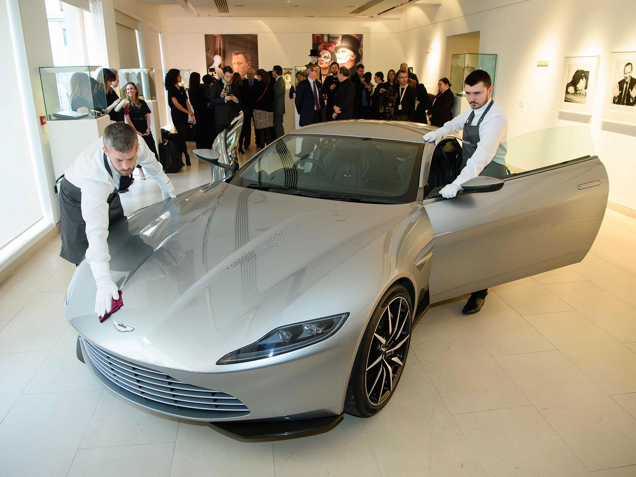 The Spectre Aston Martin at Christie's