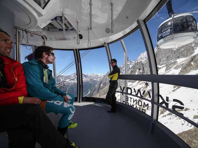 Mountain view: the new SkyWay Monte
Bianco