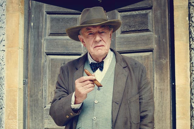 Michael Gambon as Winston Churchill in ITV's new television adaptation
