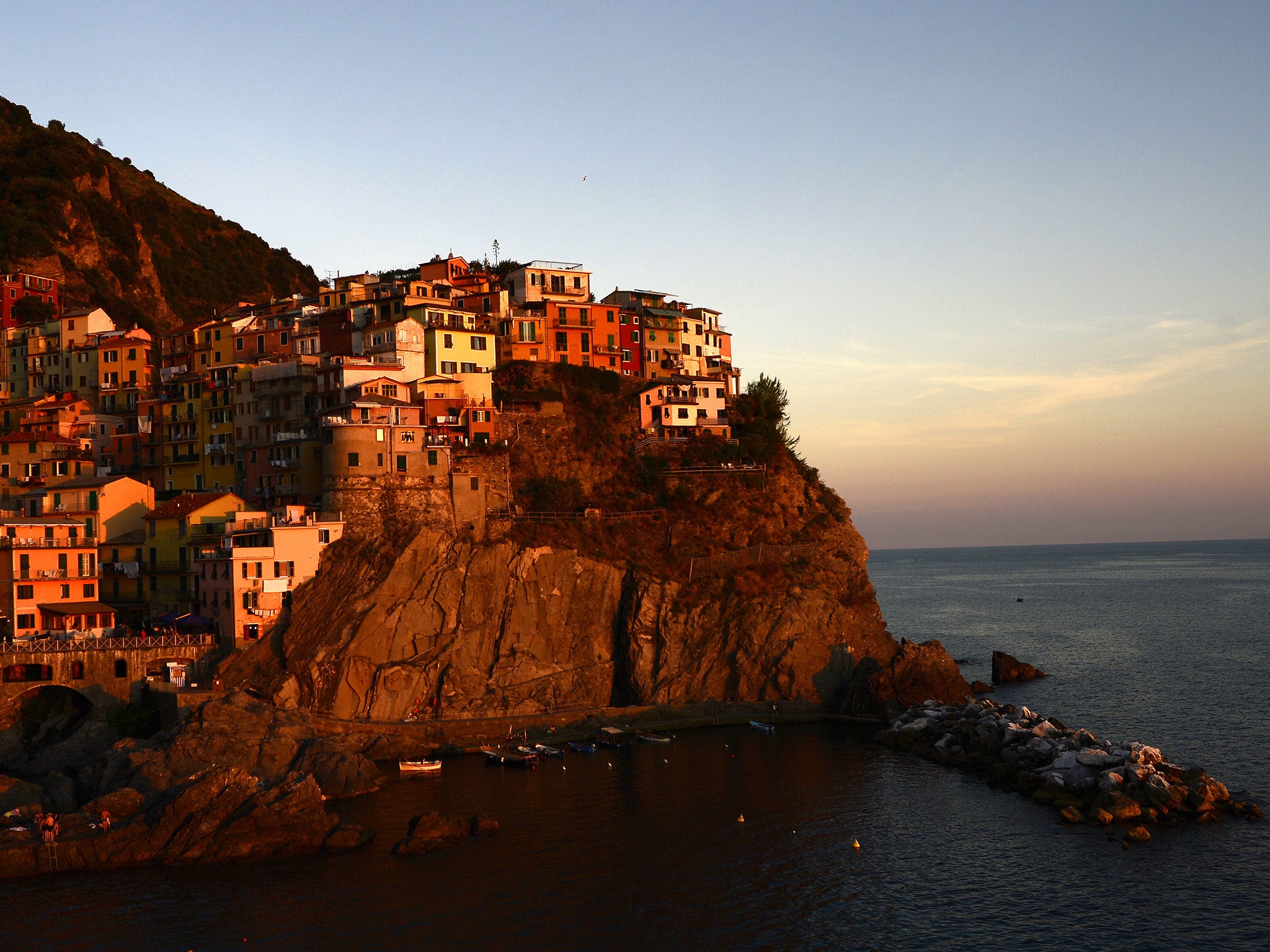 Cinque Terre is a favourite spot with tourists