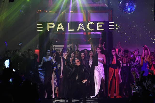 Jean Paul Gaultier devoted his January haute couture show to the hedonistic hot-spot of Le Palace