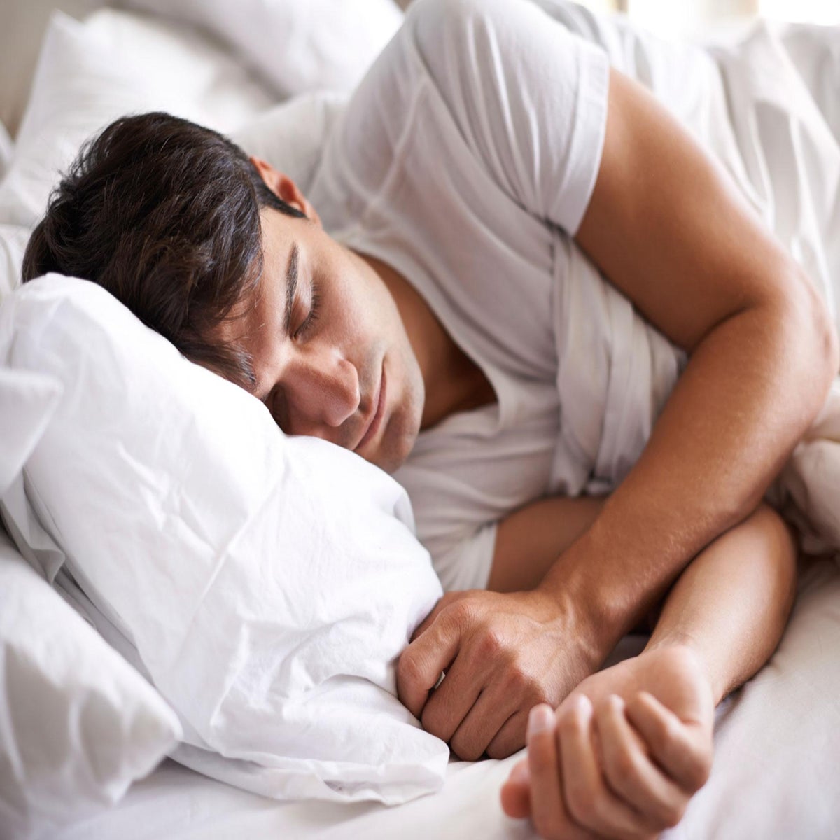 Best Sleeping Positions for Men - Baptist Health