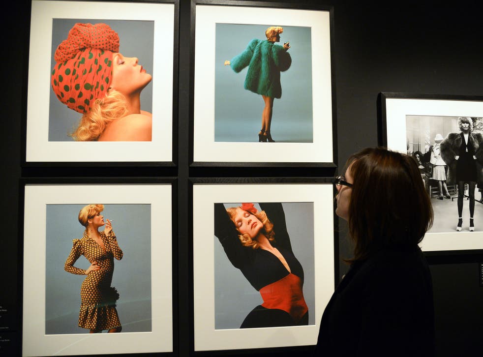 Iconic: Helmut Newton images of Yves Saint Laurent's 1971 collection