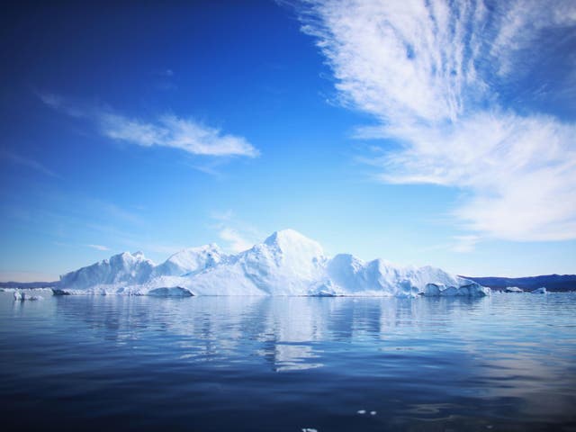 Antarctic sea ice is at risk from warm water trapped beneath