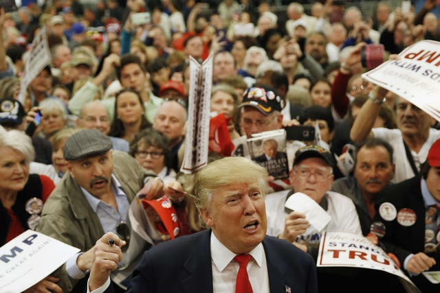 Donald Trump has campaigned hard in South Carolina