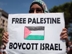 Israel boycott ban: Local councils should have the right to refuse goods produced in Israeli settlements