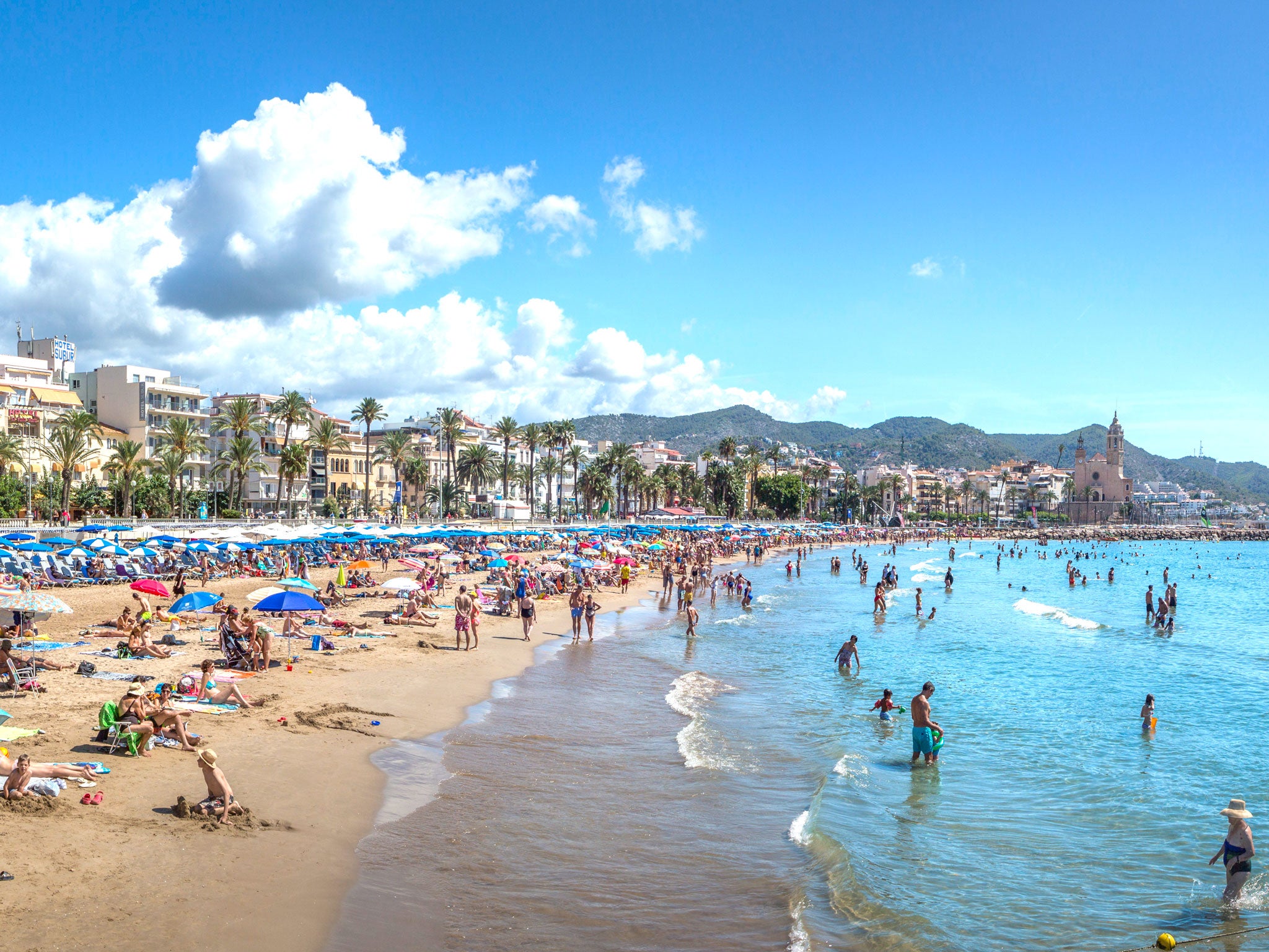 British tourists are returning to old favourites in Spain this summer