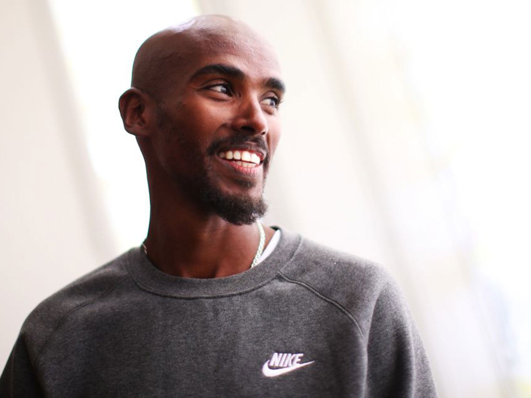 Mo Farah attended training camps where Jama Aden worked