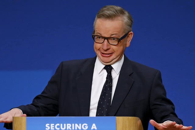 Michael Gove's claim was contradicted by the Attorney General