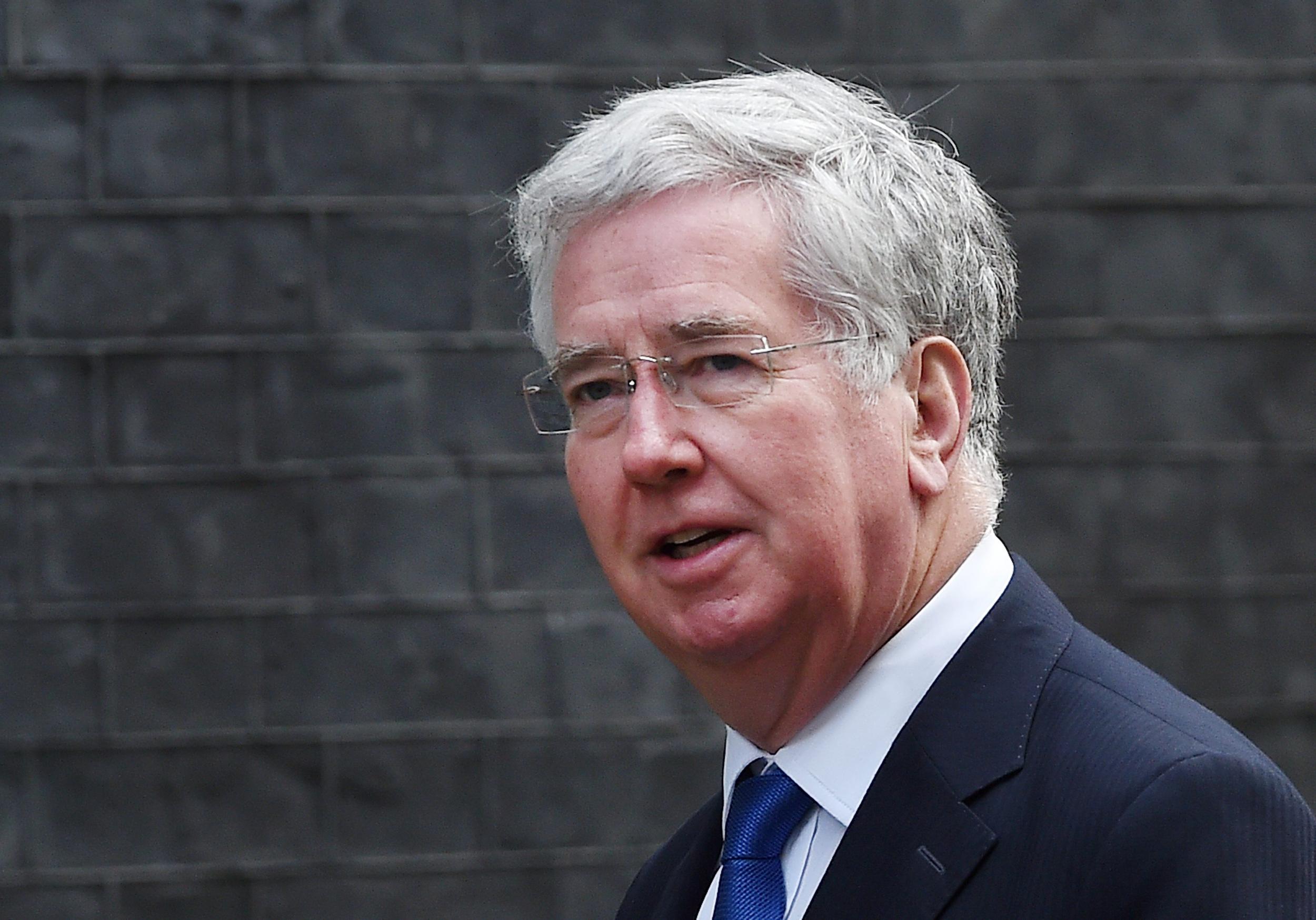 Michael Fallon made the controversial comments in a speech to Tory activists