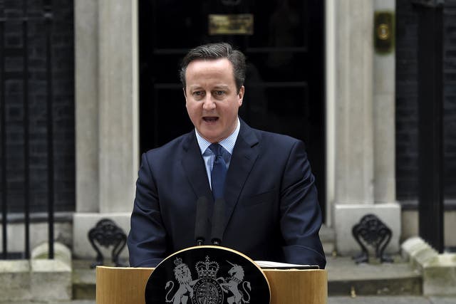 Downing Street needs to ensure a majority of his Parliamentary party backs the PM in the referendum