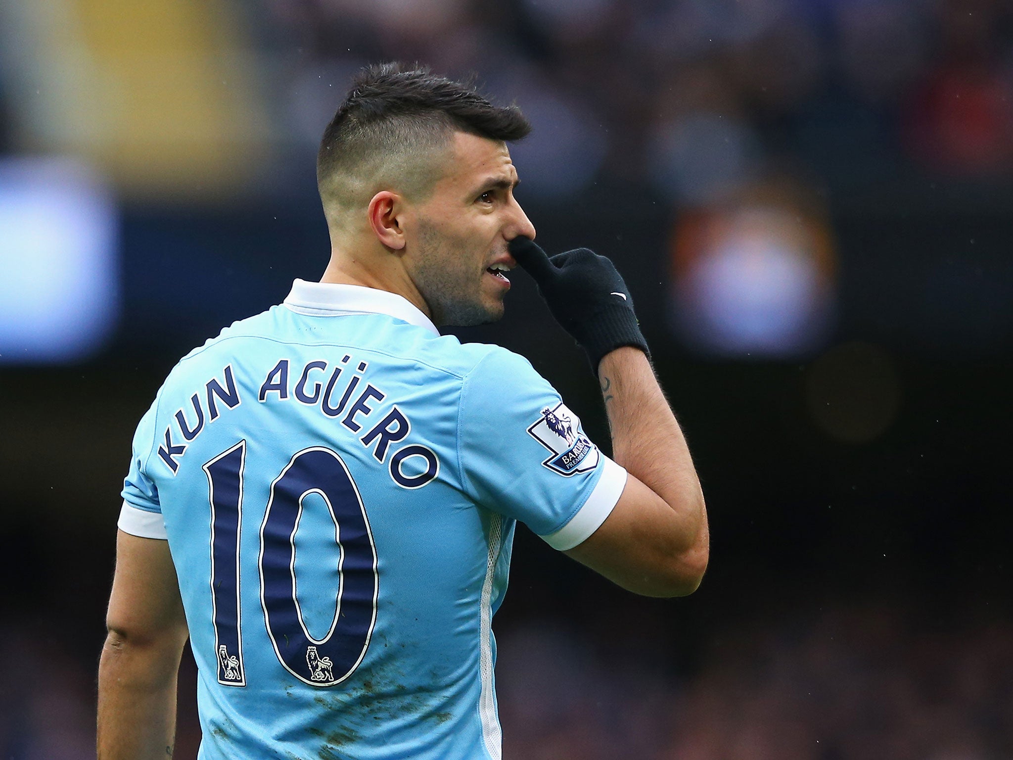 Sergio Aguero happy to stay at Manchester City for rest of career, The  Independent