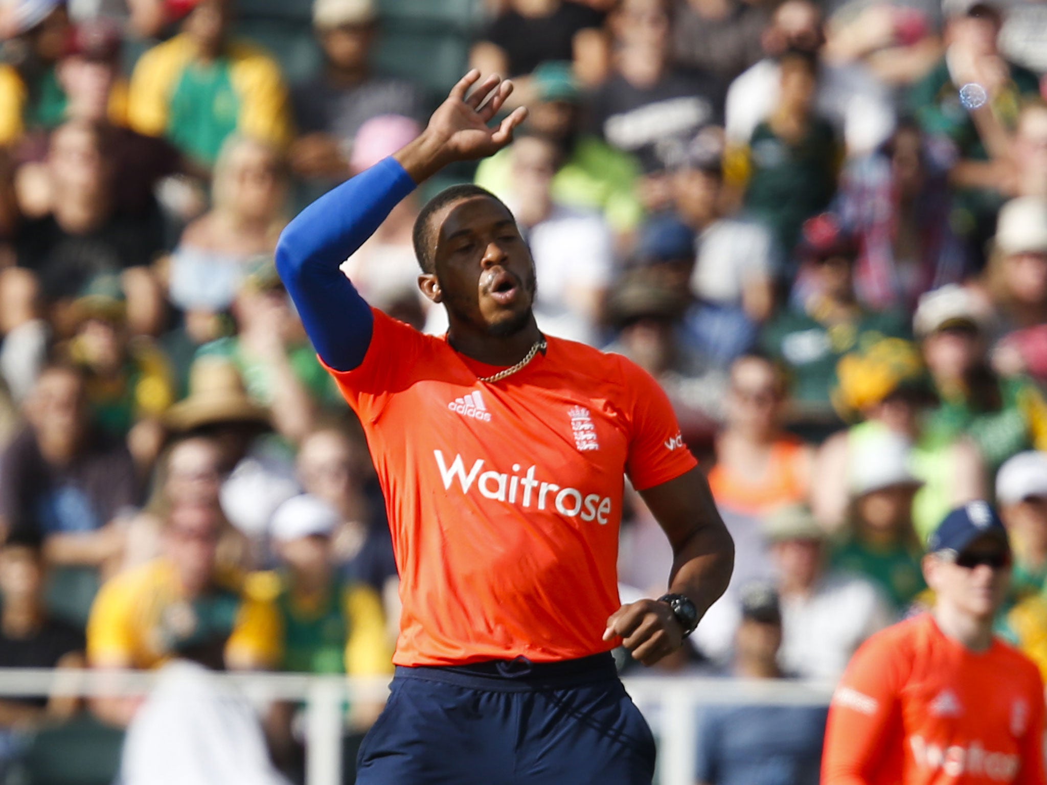 &#13;
England bowler Chris Jordan has also announced he will be available &#13;