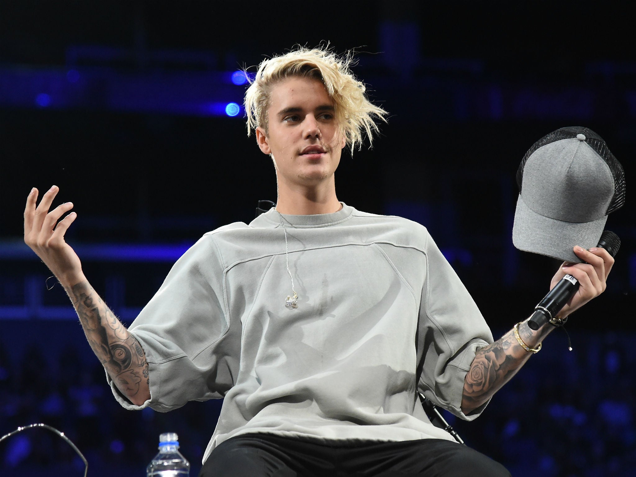 Justin Bieber said The Weeknd's music is 'wack'