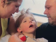 Parents release photos of son moments before meningitis death