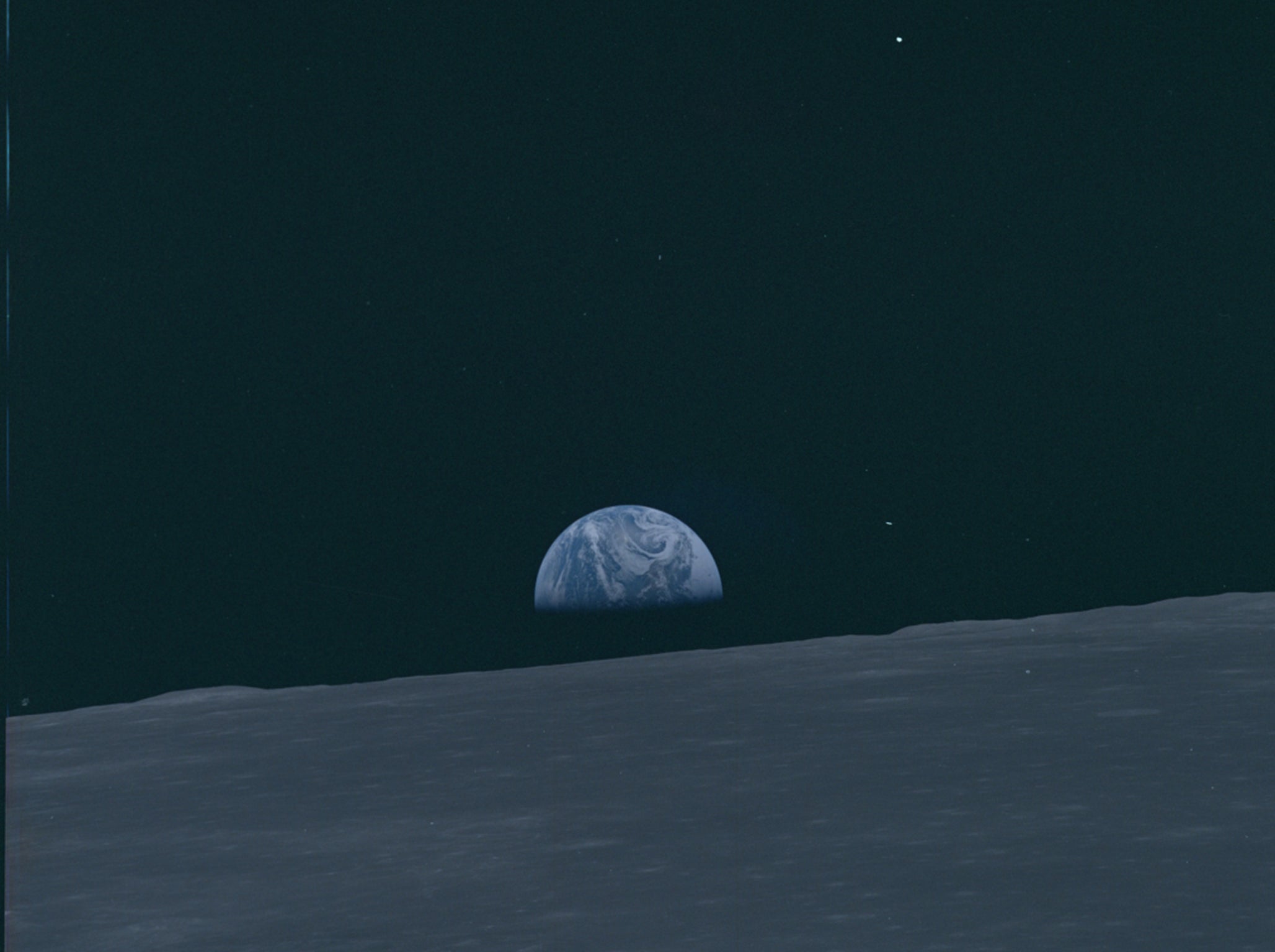Apollo 10 Hasselblad image from film magazine 35/U – Lunar Orbit, Trans-Earth CoastProject