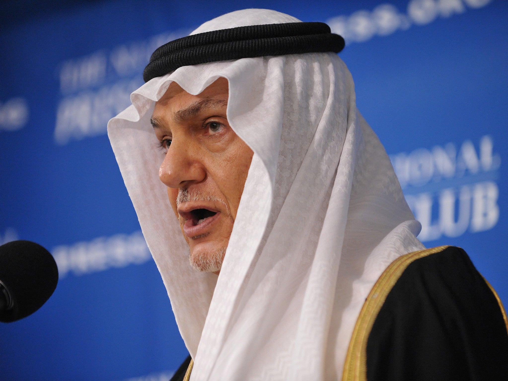 Saudi Arabia's Prince Turki al-Faisa