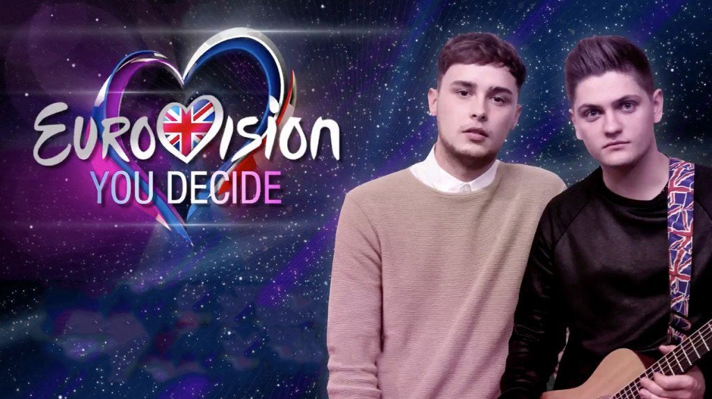 Joe and Jake; Eurovision hopefuls