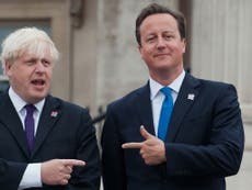 Boris Johnson heckles David Cameron's EU referendum speech